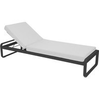 Fermob BELLEVIE Komfort - Ligbed - 47 antraciet - 81 witgrijs