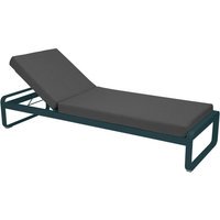 Fermob BELLEVIE Komfort - Ligbed - A3 grafietgrijs - 21 acapulcoblauw