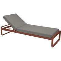 Fermob BELLEVIE Komfort - Ligbed - 20 okerrood - B8 taupegrijs