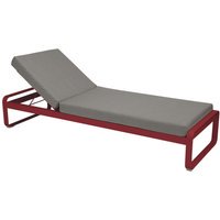 Fermob BELLEVIE Komfort - Ligbed - B8 taupegrijs - 43 chili