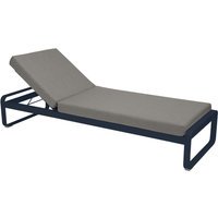 Fermob BELLEVIE Komfort - Ligbed - 92 abyssblauw - B8 taupegrijs