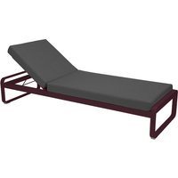 Fermob BELLEVIE Komfort - Ligbed - A3 grafietgrijs - B9 zwarte kers