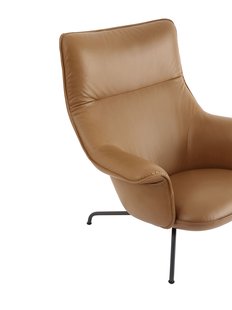 Muuto Doze Lounge Chair met Leder