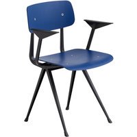 HAY Result Armleunstoel - blue oak - black