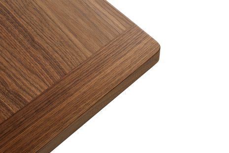 HAY Passerelle Esstisch - walnut/crossbar thyme green walnut - 300 x 95 cm