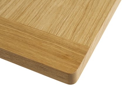 HAY Passerelle Schreibtisch - oak/crossbar burgundy red oak