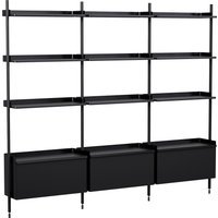 HAY Pier System Module 133 Rek - black