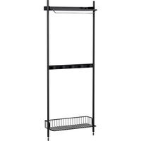 HAY Pier System 1041 Garderobe - black