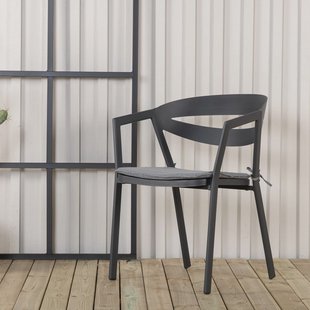 Nohr Tuinstoel 'Jalisa' kleur Zwart