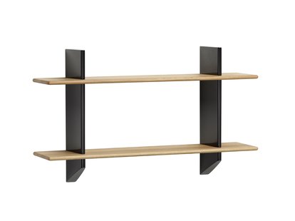 Vitra Rayonnage Mural Wandregal - Eiken - diepzwart