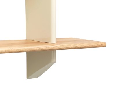 Vitra Rayonnage Mural Wandregal - Eiken - Prouvé Blanc Colombe (écru)