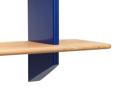 Vitra Rayonnage Mural Wandregal - Eiken - Prouvé Bleu Marcoule