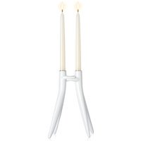 Kartell Abbracciaio Kaarsenhouder - wit