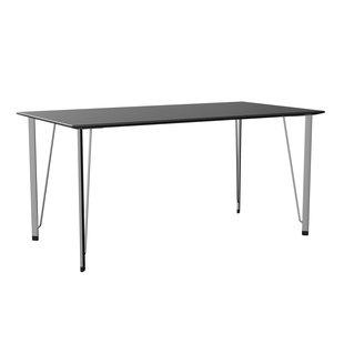 Fritz Hansen FH3605 Bureau - chroom - Esseb zwart