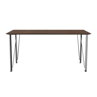 Fritz Hansen FH3605 Bureau - chroom - walnoot