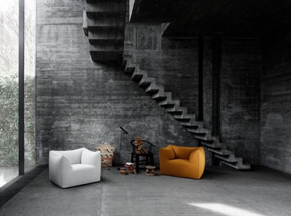 B&B Italia Le Bambole Fauteuil - Sila Ochre