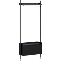 HAY Pier System 1001 Garderobe - black