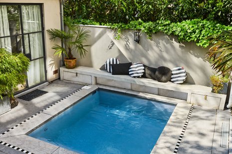 fatboy King Kussen - Stripe Ocean Blue