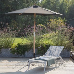 Nohr Parasol 'Eliu' 250cm, kleur Zwart