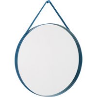 HAY Strap Mirror No 2 - blue - Ø 70 cm