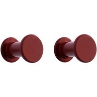 HAY Bolt Hook Wandhaak - set van 2 - red