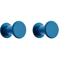 HAY Bolt Hook Wandhaak - set van 2 - blue
