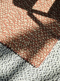 HAY Braided Rug Tapijt - red - 170 x 240 cm