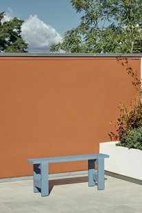 HAY Weekday Bank - azure blue - 111 x 23 cm