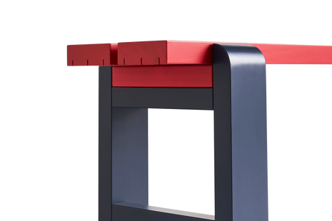 HAY Weekday Bank Duo - red wine/steel blue