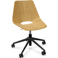Thonet S 661 DR Draaistoel - eiken helder gelakt