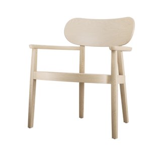 Thonet 119 MF Houten fauteuil met armleuningen - Beuken licht gebeitst (TP 107)