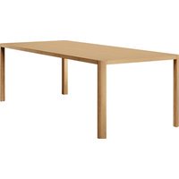 Thonet 1140 Eettafel - eiken helder gelakt - 240 x 100 cm