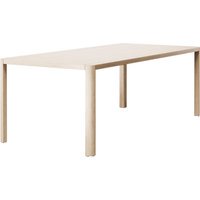 Thonet 1140 Eettafel - eiken gebleekt - 220 x 100 cm