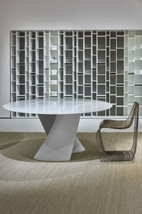 MDF Italia Sign Filo Stoel - zwart chroom