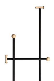 MDF Italia Ombre Kapstok - zwart / essen