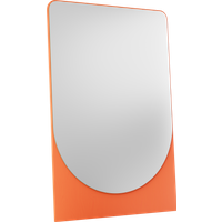 Objekte unserer Tage FRIEDRICH MAX Spiegel Essen gelakt - zuiver oranje