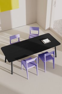 Objekte unserer Tage MEYER COLOR Tafel - zwart - 200 x 92 cm