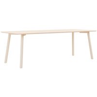 Objekte unserer Tage MEYER COLOR Tafel - essen gewaxt/wit gepigmenteerd - 220 x 92 cm