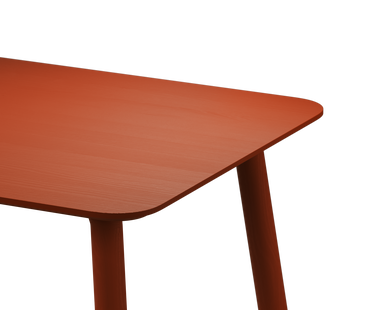 Objekte unserer Tage MEYER COLOR Tafel - sienna red - 160 x 80 cm