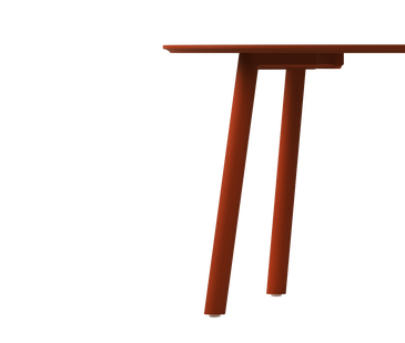 Objekte unserer Tage MEYER COLOR Tafel - sienna red - 220 x 92 cm