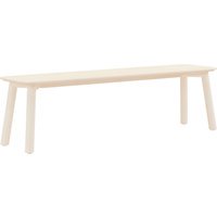 Objekte unserer Tage MEYER COLOR Bank - essen gewaxt/wit gepigmenteerd - 160 x 40 cm