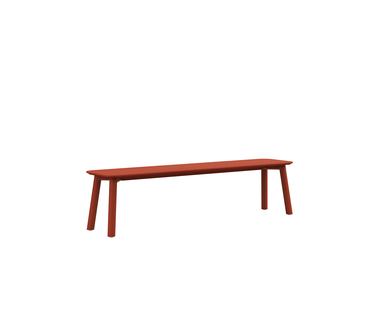 Objekte unserer Tage MEYER COLOR Bank - sienna red - 180 x 40 cm