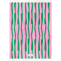 Objekte unserer Tage SEIDEL Deken - roze/emerald