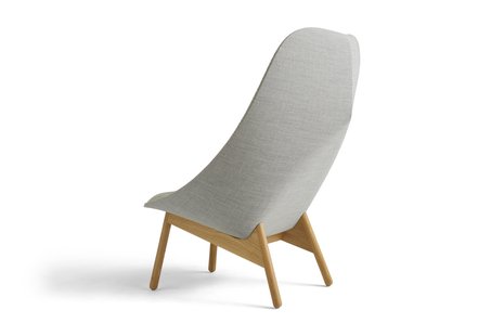 HAY Uchiwa Fauteuil - Flamiber Light Grey J7/Remix 123 - lak op waterbasis