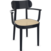 Thonet 118 F Armleunstoel - Hoogglans lak donkerblauw