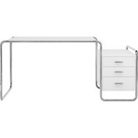 Thonet B 285/1 Bureau - Essen Openporig diepzwart (RAL 9005) gelakt