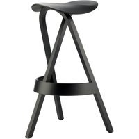 Thonet 404 H Barkruk - Eiken Zwart (TP 29) gebeitst