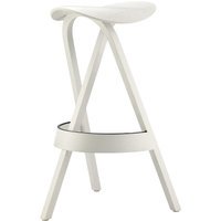 Thonet 404 H Barkruk - eiken wit (TP 200) gelakt