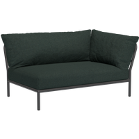 HOUE LEVEL 2 loungebank - Sunbrella Heritage alpine green - rechts