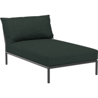 HOUE LEVEL 2 Chaise Longue - Sunbrella Heritage alpine green